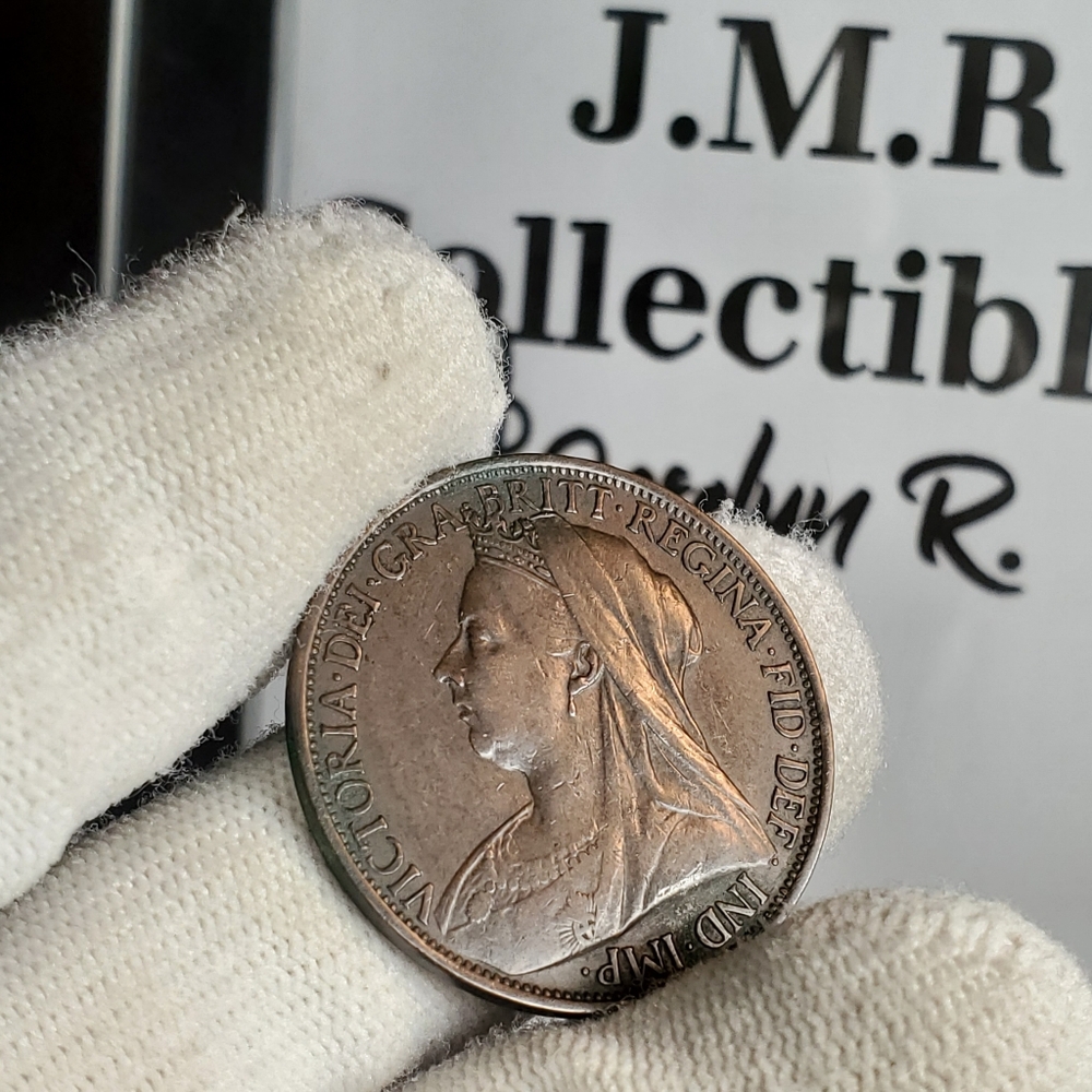 BN 1900 Great Britain Penny Victoria 3rd portrait